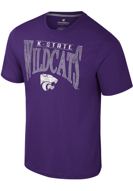 K-State Wildcats Purple Colosseum Truth Two Short Sleeve T Shirt