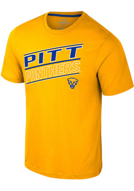 Pitt Panthers Gold Colosseum Truth Short Sleeve T Shirt