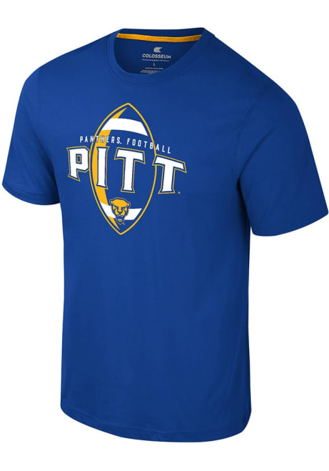 Pitt Panthers Blue Colosseum Truth Two Short Sleeve T Shirt