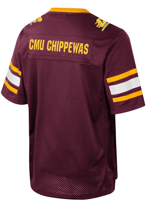 Colosseum Central Michigan Chippewas MAROON Field Time Jersey