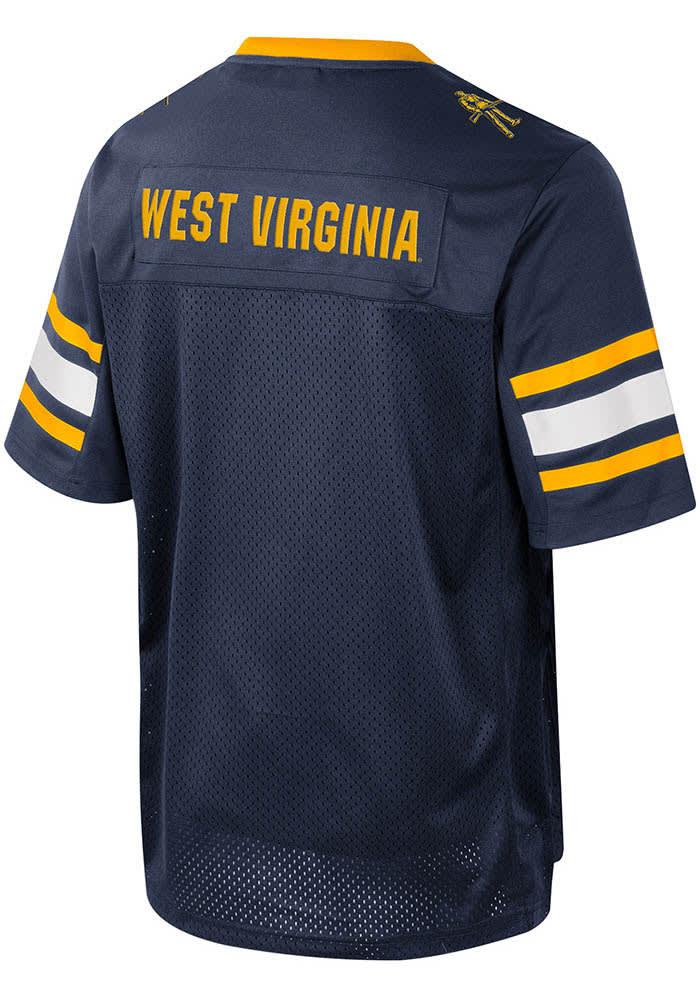 Colosseum West Virginia Mountaineers NAVY Field Time Jersey