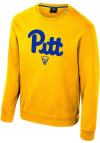 Main image for Mens Pitt Panthers Gold Colosseum Zion Crew Sweatshirt