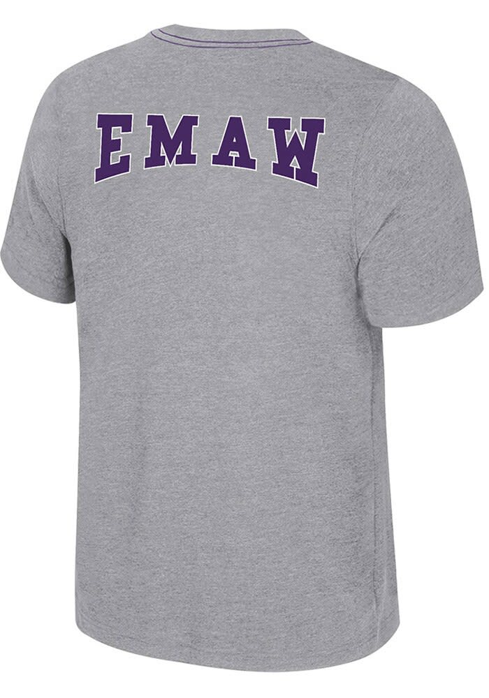 Colosseum GREY K-State Wildcats Dance Marathon Short Sleeve