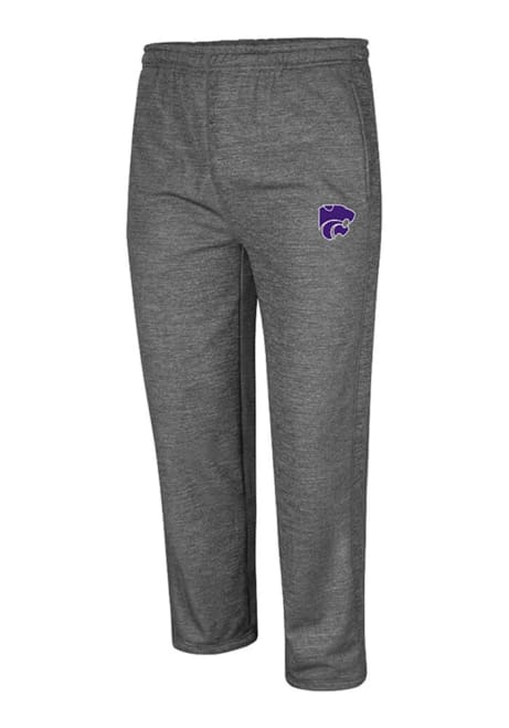 Mens K-State Wildcats Charcoal Colosseum Rage Pants