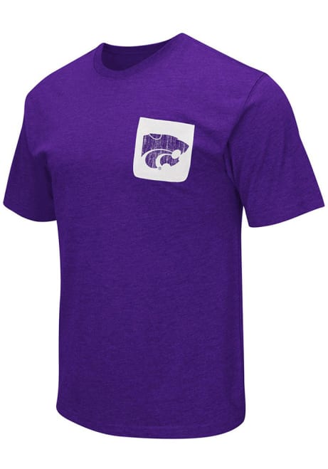 K-State Wildcats Purple Colosseum Banya Short Sleeve Fashion T Shirt