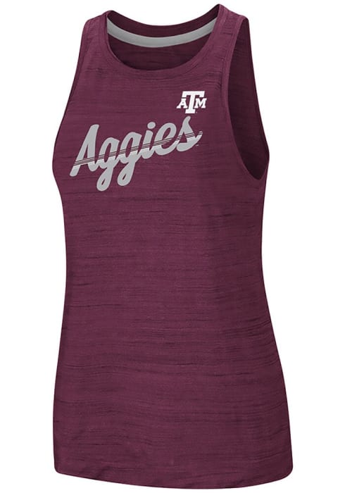 Texas A&M Aggies Colosseum Womens Maroon Kenosha Comets Tank Top