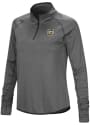 Fort Hays State Tigers Womens Colosseum Shark 1/4 Zip - Charcoal