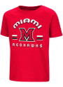Colosseum Miami Redhawks Toddler Red Cowboys T-Shirt