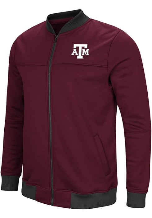 Colosseum Aggies Sack The QB Track Jacket