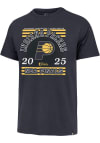 Main image for 47 Indiana Pacers Navy Blue 2025 Finals Participant Franklin Short Sleeve Fashion T Shirt