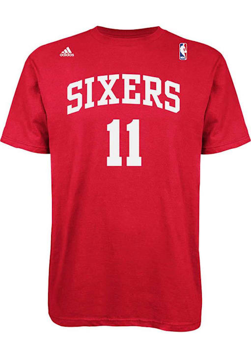 Jrue Holiday 76ers Name and Number Short Sleeve Player T Shirt