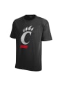Cincinnati Bearcats Black Logo Tee