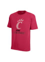 Cincinnati Bearcats Distressed T Shirt - Red