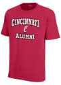 Cincinnati Bearcats Alumni T Shirt - Red