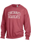 Main image for Cincinnati Bearcats Womens Red Comfort Wash Crew Sweatshirt