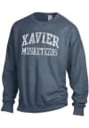 Main image for Xavier Musketeers Womens Navy Blue Comfort Wash Crew Sweatshirt