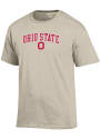 Ohio State Buckeyes Arch Name T Shirt - Oatmeal