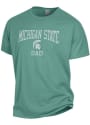 Michigan State Spartans Comfort Wash Dad T Shirt - Green