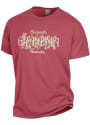 Cincinnati Bearcats Womens Floral Grandma T-Shirt - Red