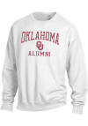 Main image for Oklahoma Sooners Mens White Garment Dyed Alumni Long Sleeve Crew Sweatshirt