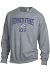 Main image for TCU Horned Frogs Mens Charcoal Garment Dyed Dad Long Sleeve Crew Sweatshirt
