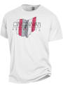 Cincinnati Bearcats Womens Ombre State Shape T-Shirt - White