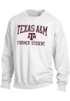 Main image for Texas A&M Aggies Mens White Former Student Long Sleeve Crew Sweatshirt