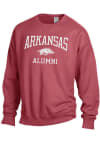 Main image for Arkansas Razorbacks Mens Crimson Alumni Long Sleeve Crew Sweatshirt