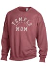 Main image for Temple Owls Womens Crimson Mom Crew Sweatshirt