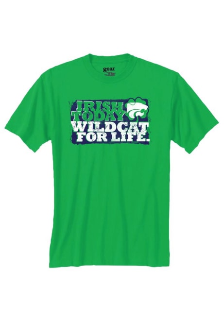 K-State Wildcats Irish Today Short Sleeve T Shirt