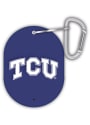 TCU Horned Frogs Carabiner Keychain