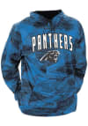 Main image for Zubaz Carolina Panthers Mens Black Static Long Sleeve Hoodie