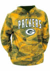 Main image for Zubaz Green Bay Packers Mens Green Static Long Sleeve Hoodie