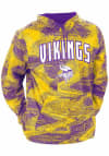 Main image for Zubaz Minnesota Vikings Mens Purple Static Long Sleeve Hoodie