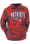 Main image for Zubaz New England Patriots Mens Navy Blue Static Long Sleeve Hoodie