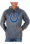 Main image for Zubaz Indianapolis Colts Mens Grey Zebra Long Sleeve Hoodie