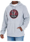 Main image for Zubaz Houston Texans Mens Grey Graphic Long Sleeve Hoodie