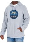 Main image for Zubaz Los Angeles Chargers Mens Grey Graphic Long Sleeve Hoodie