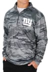 Main image for Zubaz New York Giants Mens Grey Tonal Camo Long Sleeve 1/4 Zip Pullover