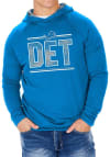 Main image for Zubaz Detroit Lions Mens Blue Lightweight Static Long Sleeve Hoodie
