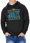 Main image for Zubaz Jacksonville Jaguars Mens Black Lightweight Static Long Sleeve Hoodie