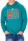 Main image for Zubaz Miami Dolphins Mens Blue Lightweight Static Long Sleeve Hoodie
