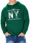 Main image for Zubaz New York Jets Mens Green Lightweight Static Long Sleeve Hoodie