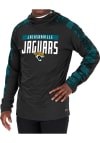 Main image for Zubaz Jacksonville Jaguars Mens Black Camo Elevated Long Sleeve Hoodie