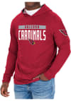 Main image for Zubaz Arizona Cardinals Mens Maroon Camo Lightweight Long Sleeve Hoodie