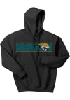 Main image for Zubaz Jacksonville Jaguars Mens Black GRAPHIC LOGO Long Sleeve Hoodie