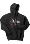 Main image for Zubaz Baltimore Ravens Mens Purple DIGITAL LOGO Long Sleeve Hoodie