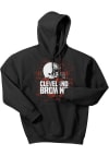 Main image for Zubaz Cleveland Browns Mens Black DIGITAL LOGO Long Sleeve Hoodie