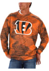 Main image for Zubaz Cincinnati Bengals Mens Black Static Long Sleeve Crew Sweatshirt