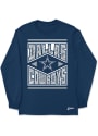 Dallas Cowboys Zubaz DIAMOND BLOCK T Shirt - Grey